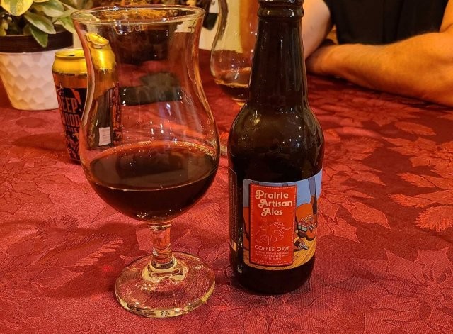 Coffee Okie: Awakening the Deepest Levels of Emotions Beer with caramel-like streaks that sometimes gives off a reddish hue when held up to the light - Coffee Okie: Awakening the Depths of Emotions
