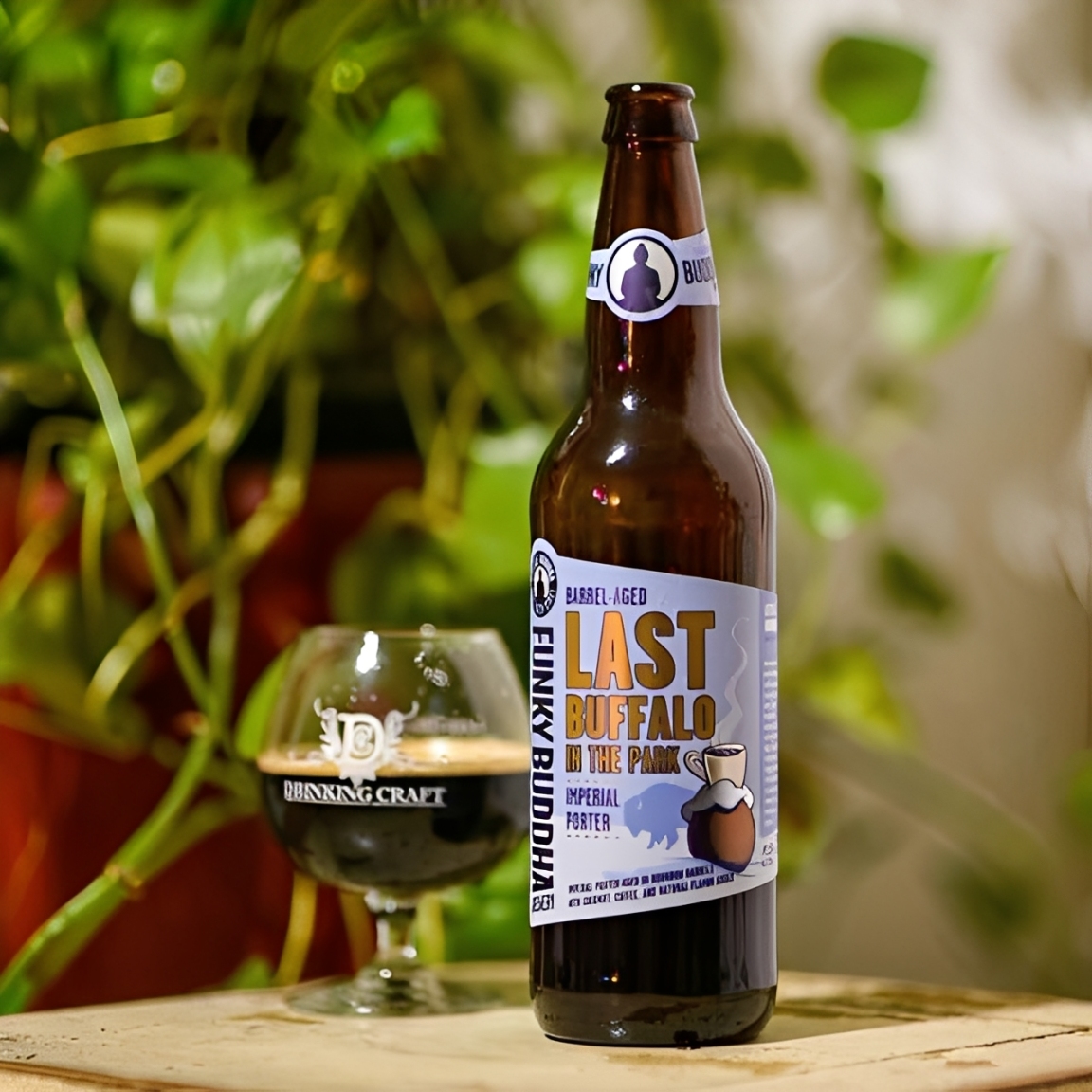 Das Bier ist so geheimnisvoll und dicht wie Asphalt, dass es fast die Geheimnisse des Universums in sich verbirgt - Last Buffalo In The Park: Wild Spirit In A Contemporary Beer Garden
