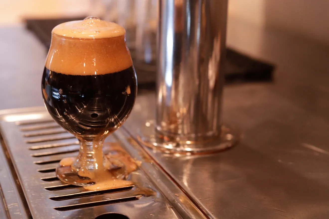 The beer is so black that even the light stops when it passes through it - 10 Layers: Ten Layers of Filled Emotions