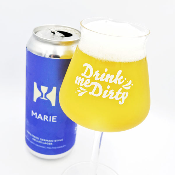 The beer has the most golden color, the amber in the object like the morning sun piercing through the Vermont dew - Marie: The Essence of German Lager In Vermont's Arms