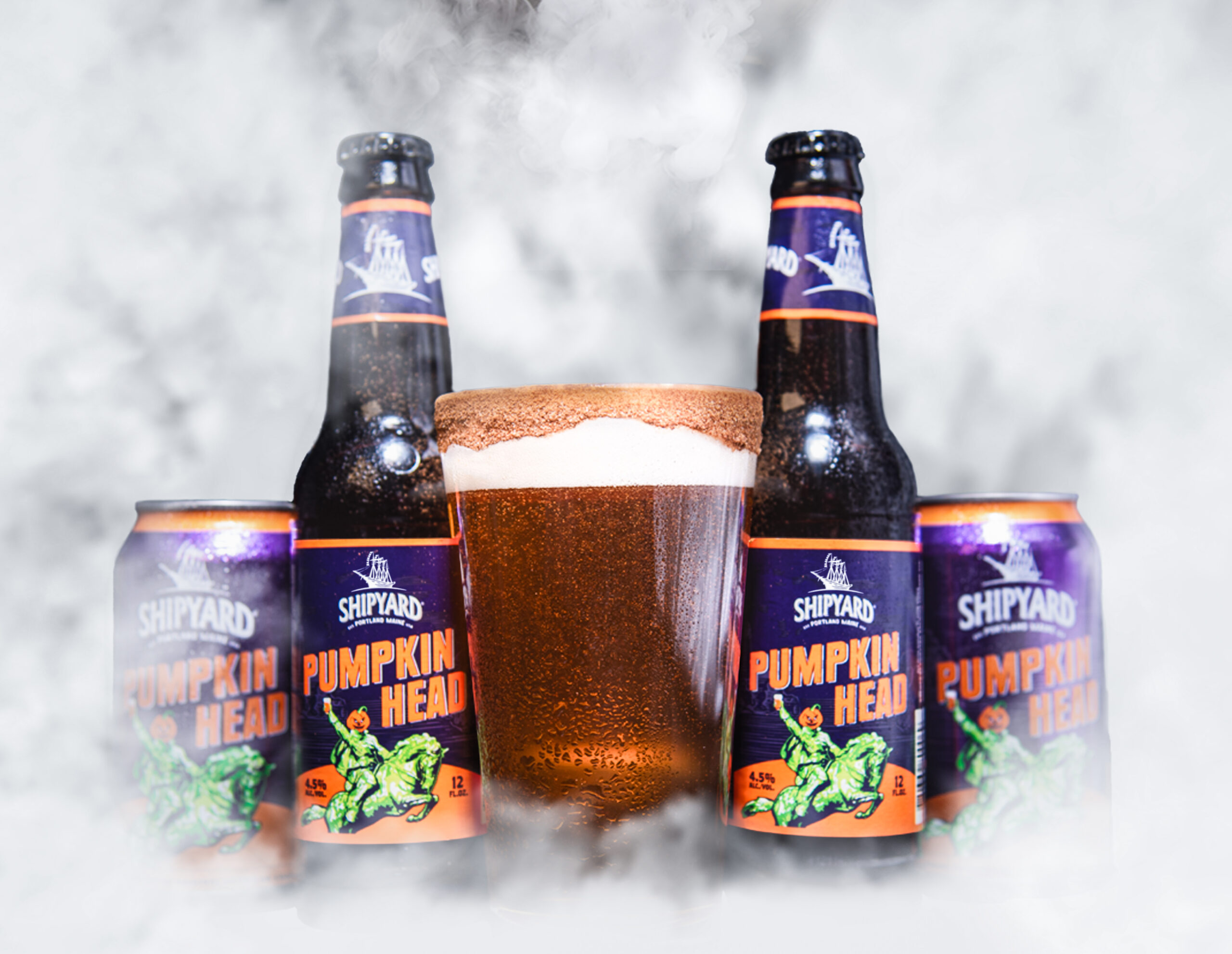 Pumpkinhead Ale: Autumn in Every Drop of Gold - Pumpkinhead Ale is a deep, amber-colored beer that reflects the late rays of autumn in New England.