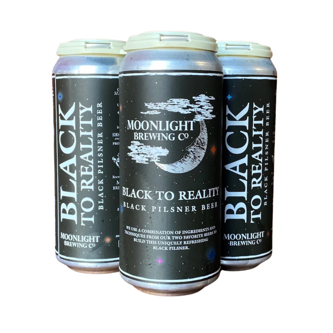 Black To Reality has a clear beer can design that brings the spirit of Moonlight factory - Black To Reality: The Philosophy Hidden Behind the Bottomless Black Layer