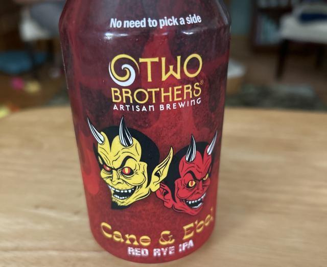 Cane And Ebel has a unique beer can design with a battery mask - Cane & Ebel: Conquering the World From a Brotherhood