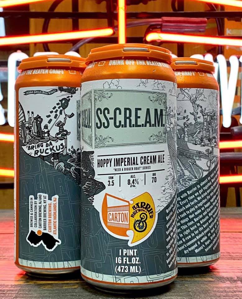 Carton Brewing Company has a unique beer can design with the main color being gray - SS-CREAM: Breaking All Traditional Beer Stereotypes