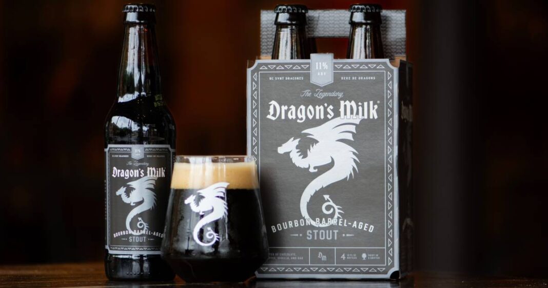 Flasche Dragon's Milk Bourbon Barrel-Aged Stout