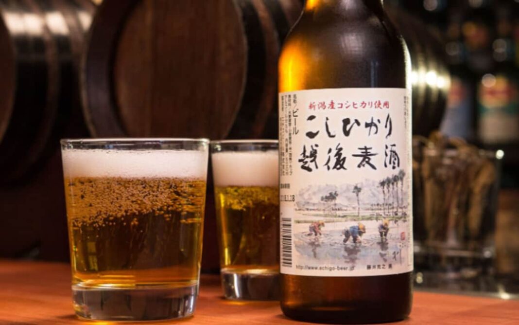 越後コシヒカリビール 天地清魂 越後コシヒカリビール 天地清魂