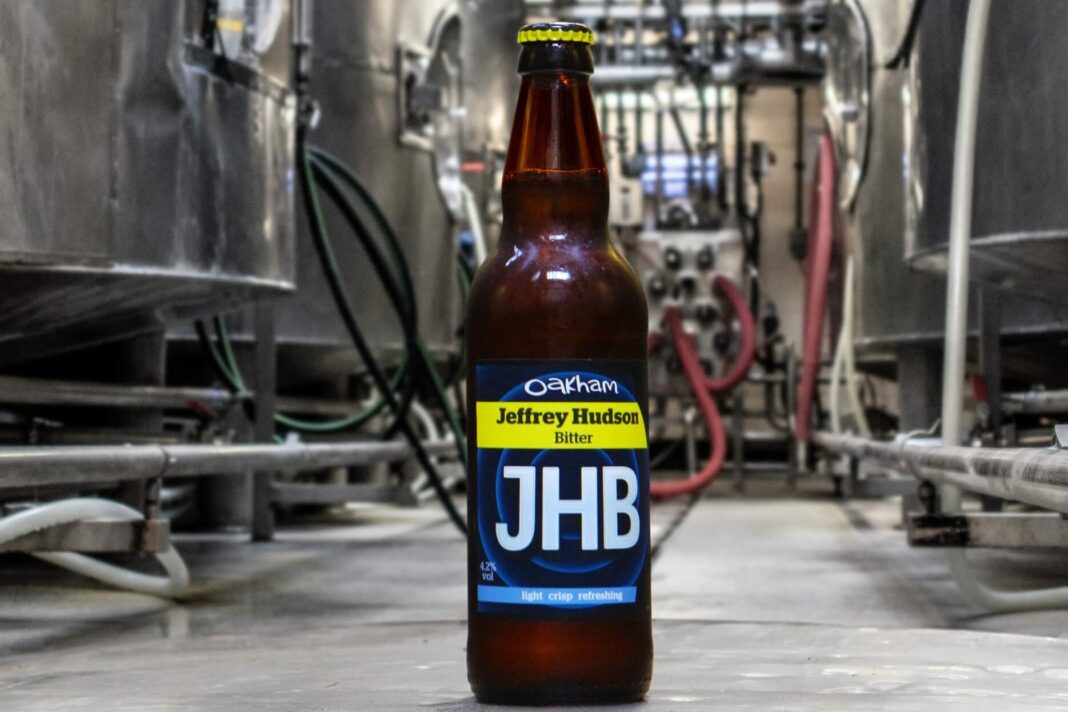 Jeffrey Hudson Bitter Pure British Beer