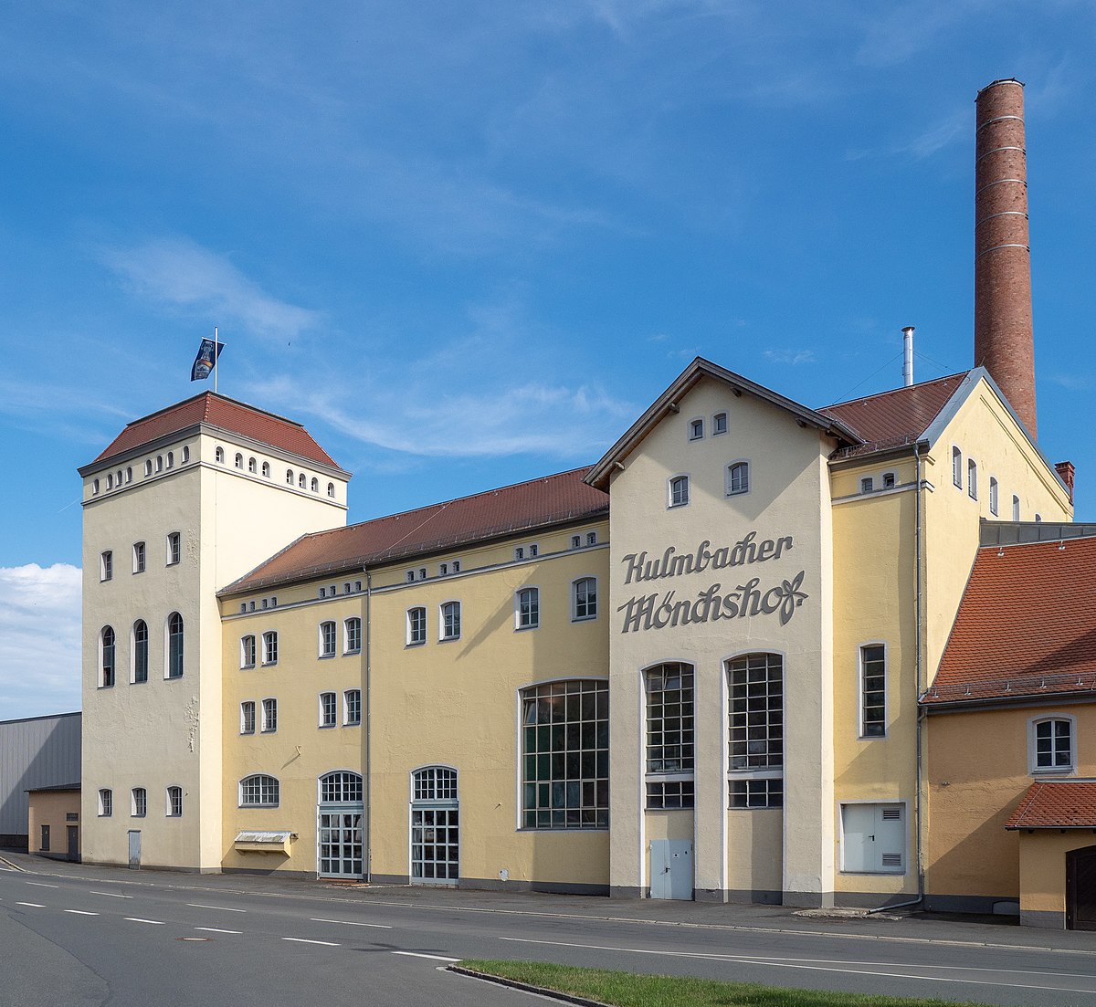 Exterior view of the Kulmbacher Brauerei AG brewery - Mönchshof Schwarzbier: 220-year-old Masterpiece of Darkness