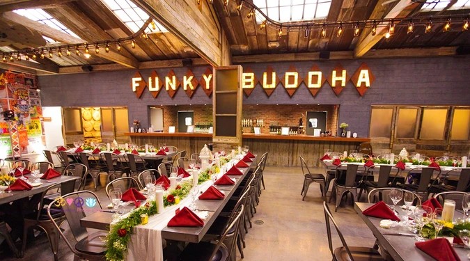 The interior of Funky Buddha Brewery is very luxurious - French Toast: The Magic of Simple Things