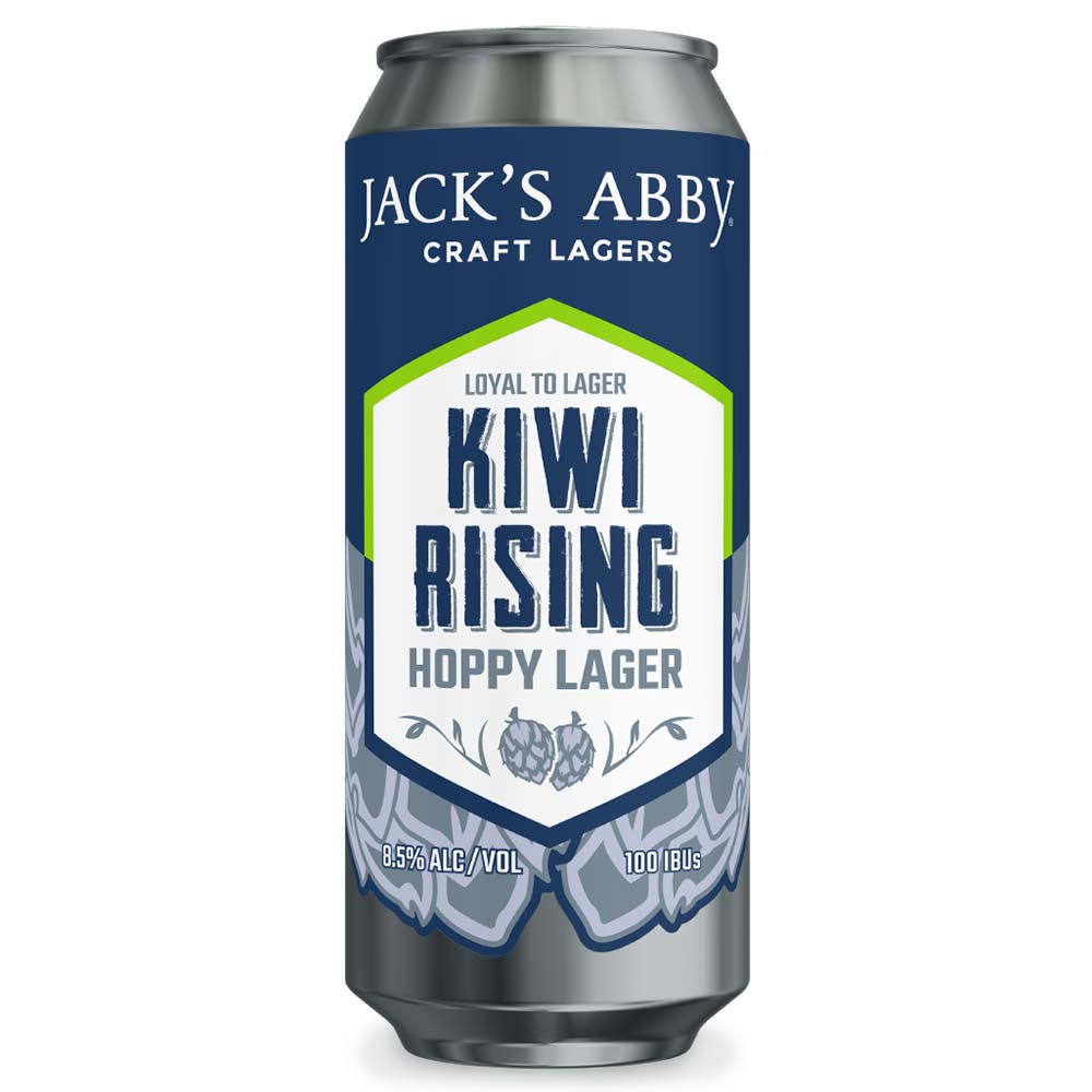 Kiwi Rising beer can design with impressive hop image - Kiwi Rising: From New Zealand Sunshine To German Lager Soul