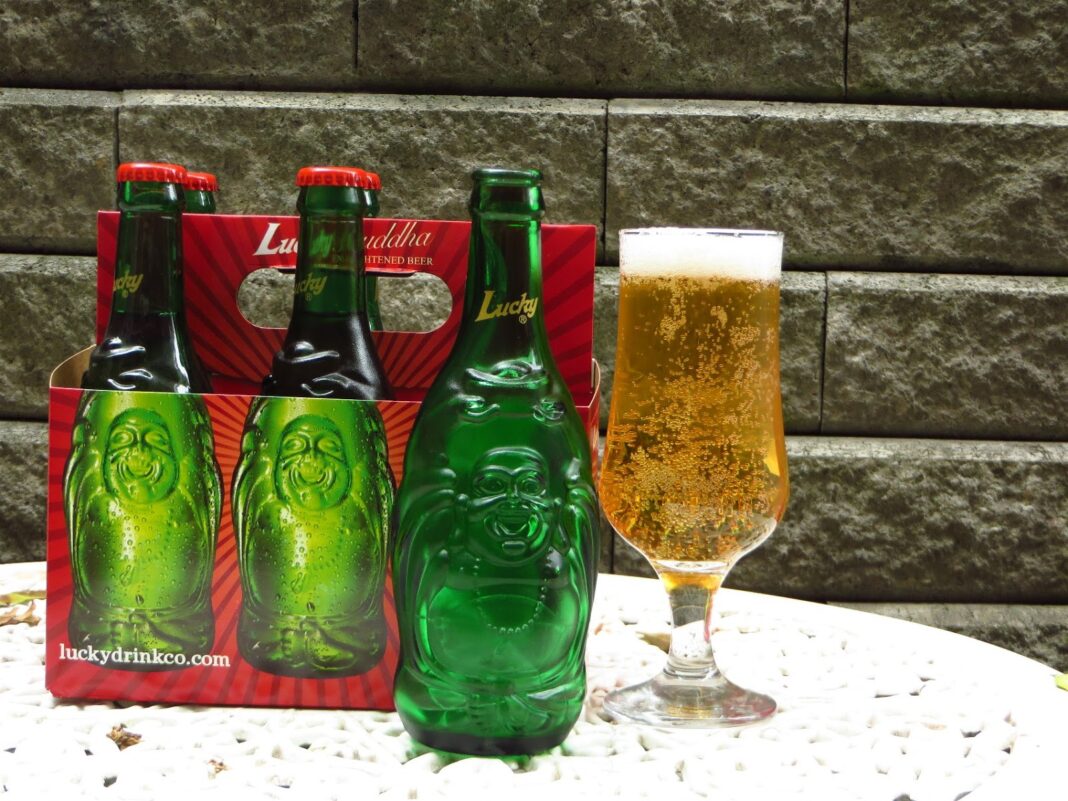 Lucky Buddha Enlightened Beer Golden Rice For A Peaceful Soul