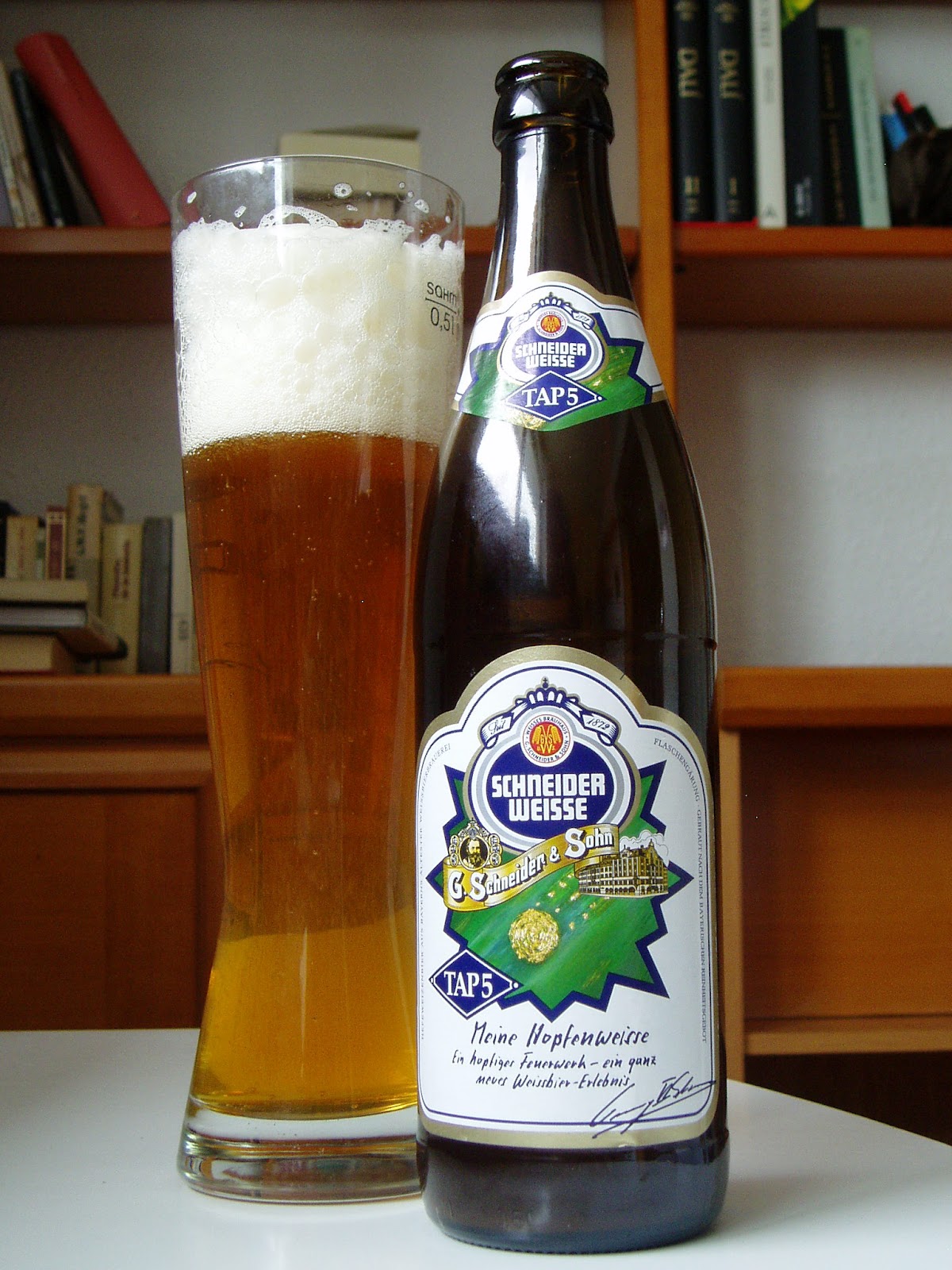 Tap 5 Meine Hopfenweisse: Multicolored Yeast Among Bavarian Barley A glass of amber beer shimmering under the sunlight reminds me of the fields of barley - Episode 5 Meine Hopfenweisse: Multicolored Yeast Among Bavarian Barley
