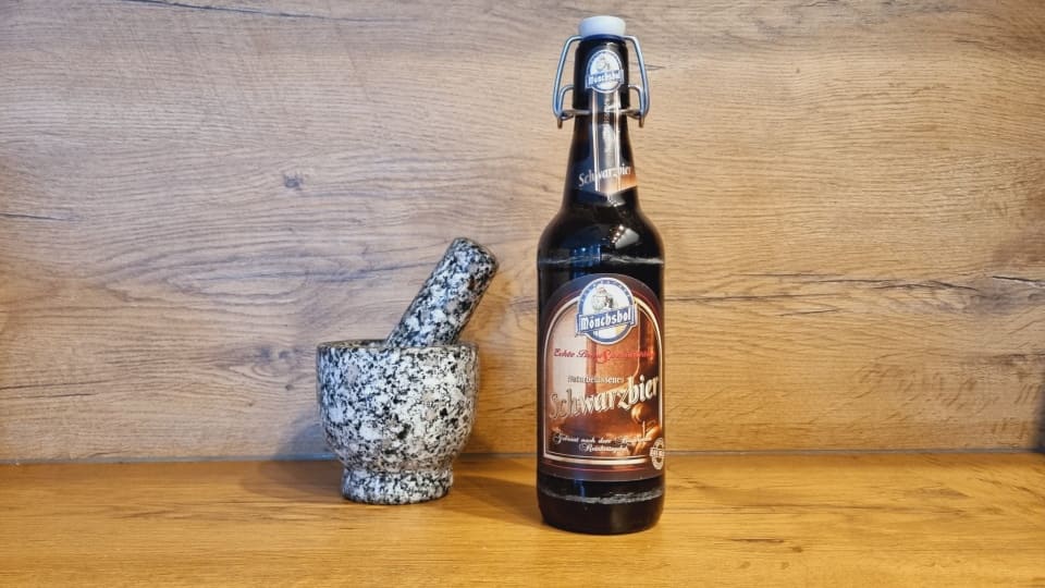 Mönchshof Schwarzbier Masterpiece of Darkness 220 Years Old