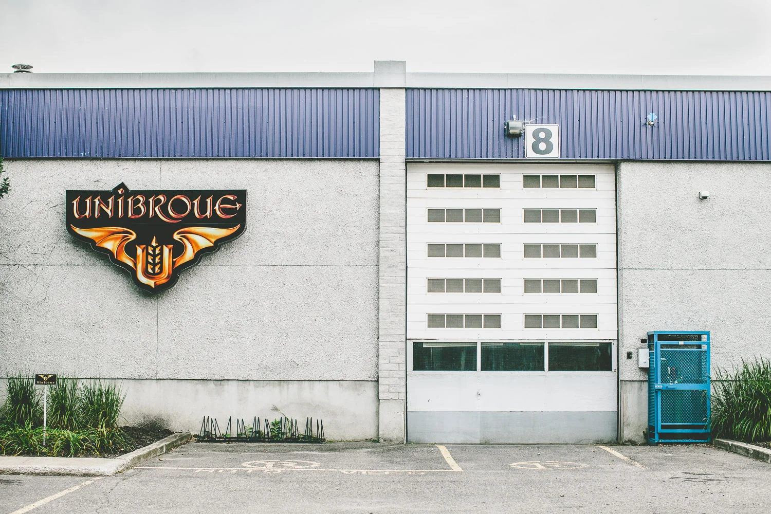 Outside the legendary Unibroue brewery in Canada - P'tite Maudite: The Crimson Muse of Quebec