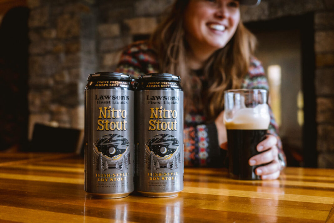 Nitro Stout Black Night Seduction In Every Drop Of Vermont Beer