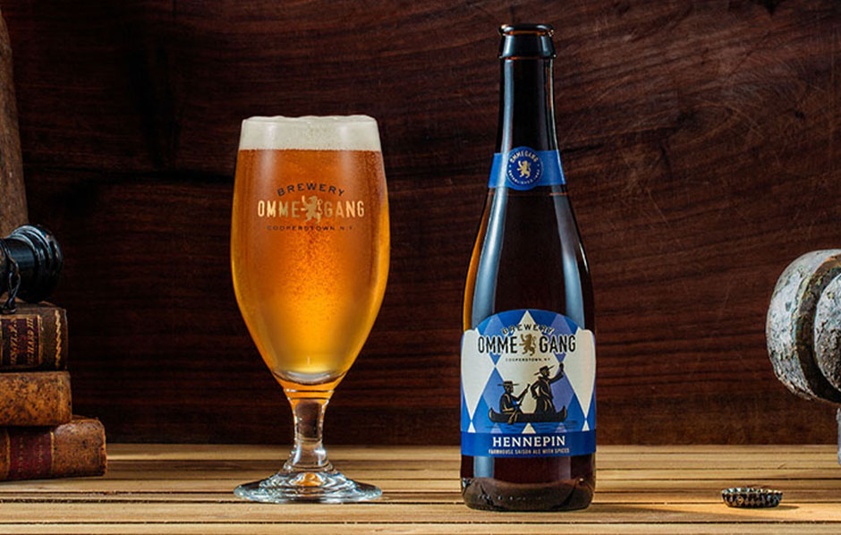 Hennepin Ommegang beer bottle