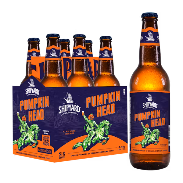 Pumpkinhead Ale has a new beer can design with impressive colors - Pumpkinhead Ale: Autumn Stored in Every Drop of Gold