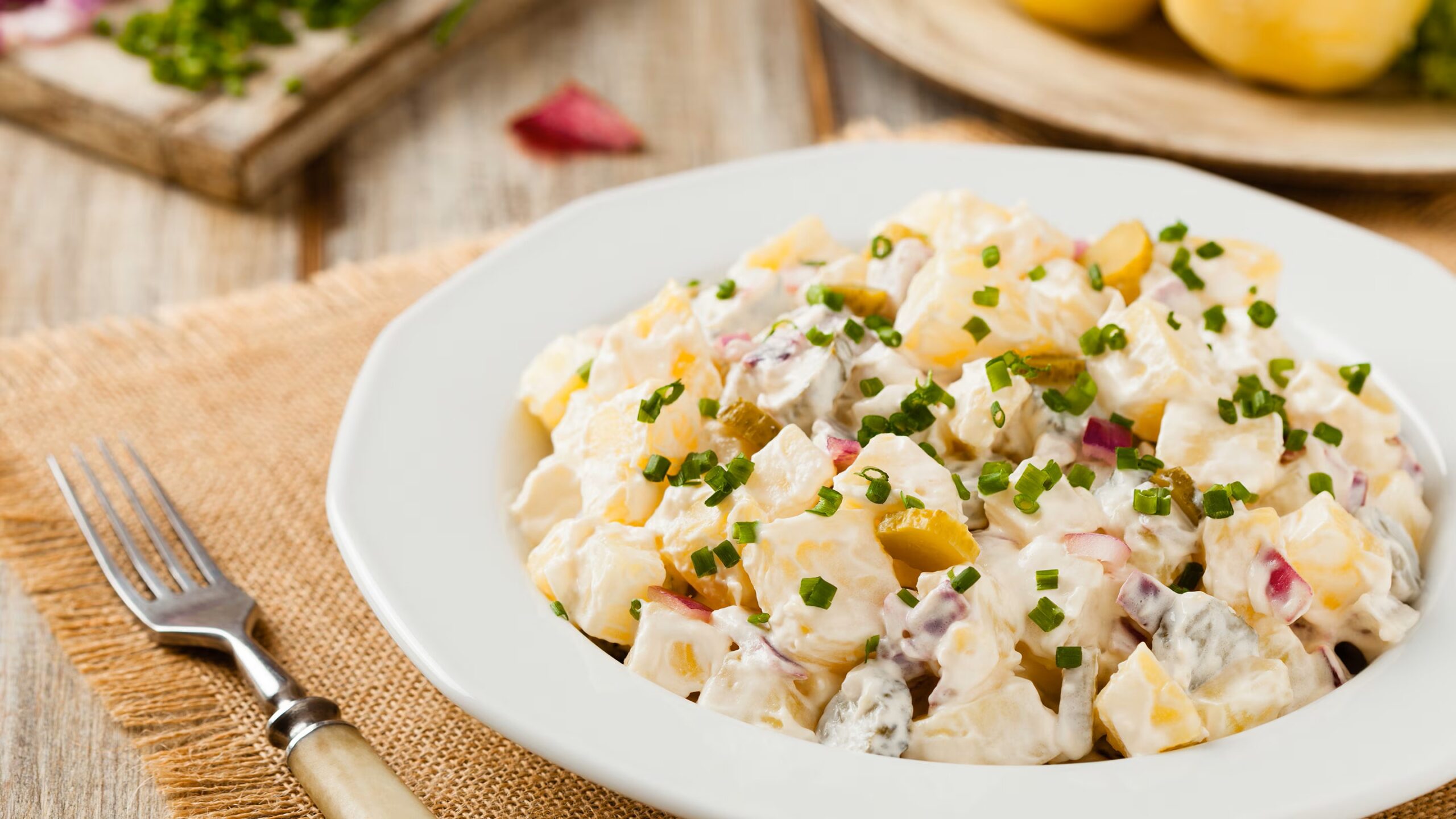 Potato salad is one of the dishes that goes well with this beer scaled - Golden Pheasant (Zlaty Bažant): Golden Soul From the Bohemian Forests