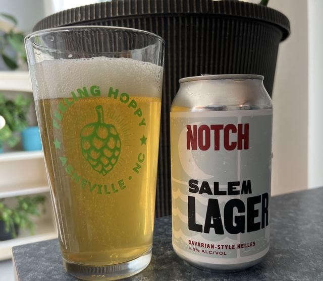 Salem Lager has a clear beer can design that shows full content - Salem Lager: The Quiet Essence of Those Who Dare to Be Different