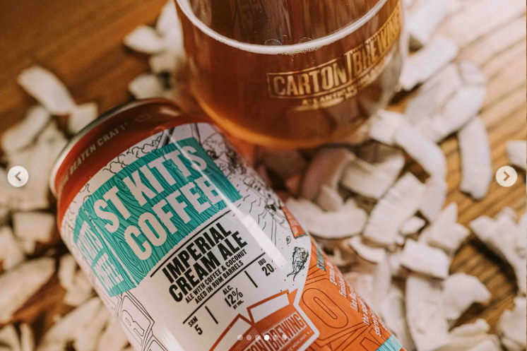 St Kitts Coffee Craft Beer Get Into The Spirit With Coffee Beans