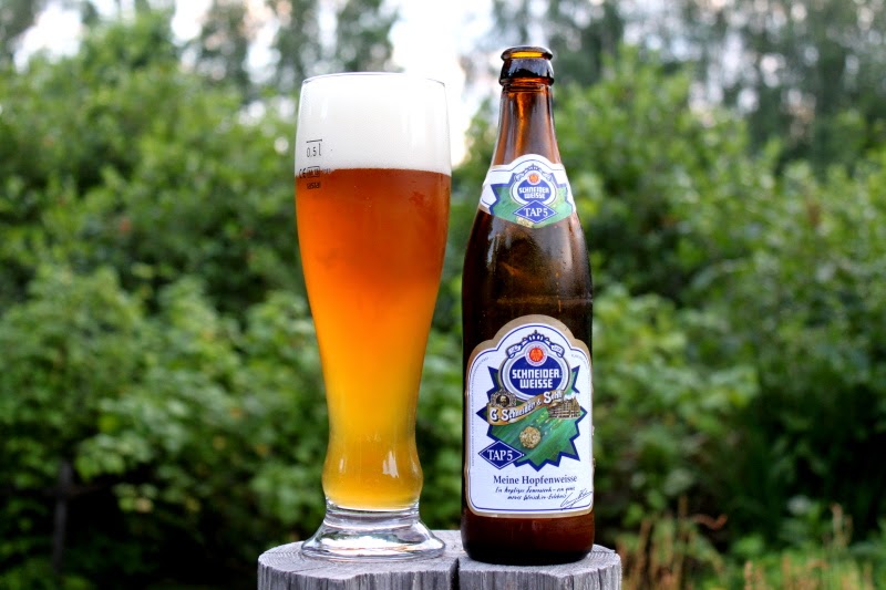 Tap 5 Meine Hopfenweisse Multi-Colored Yeast Among Bavarian Barley Tap 5 Meine Hopfenweisse Multi-Colored Yeast Among Bavarian Barley