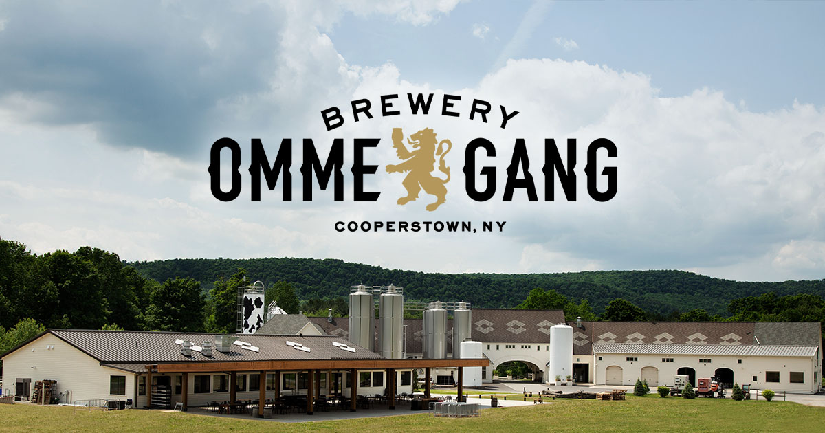The whole view of the modern Ommegang Brewery factory located in the middle of a green valley - Double Barrel Dubbel: The Fragrance of Wooden Barrel Whispers a Secret of Incubation
