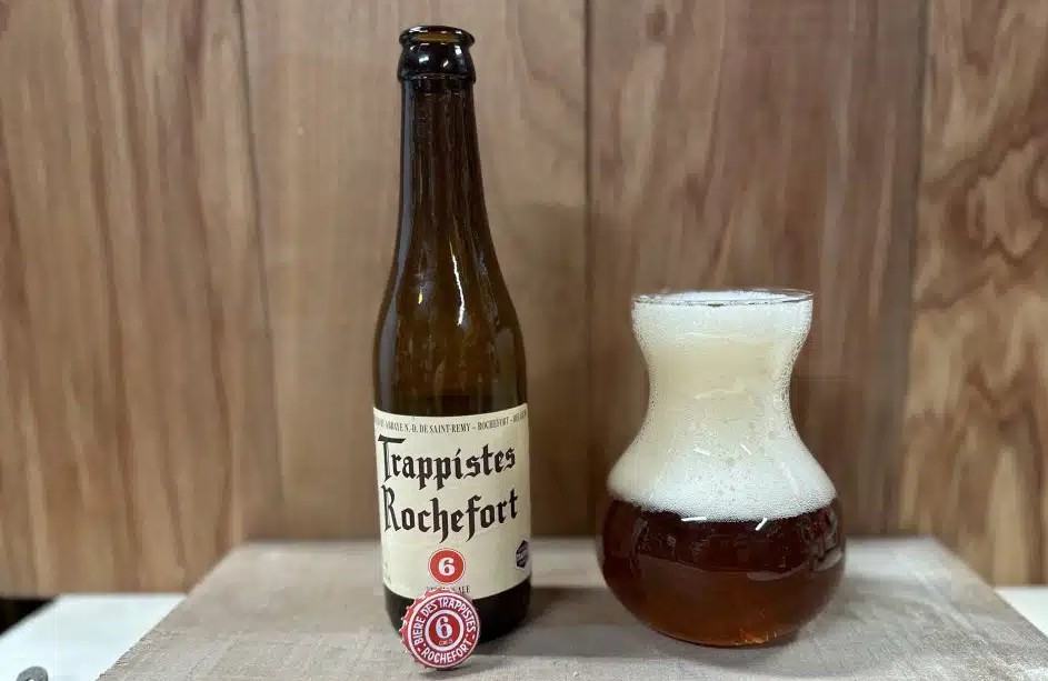 Trappistes Rochefort 6 co mau nau do anh ho phach nhu chiec la phong nga sang thu - Trappistes Rochefort 6: Vi&ecirc;n Ngọc Trappist Dịu D&agrave;ng Giữa Biển Bia