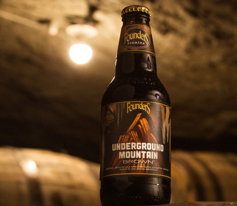 Underground Mountain Brown has a strange but very attractive beer bottle design - Underground Mountain Brown: The Philosophy Behind the Dark Brown Color