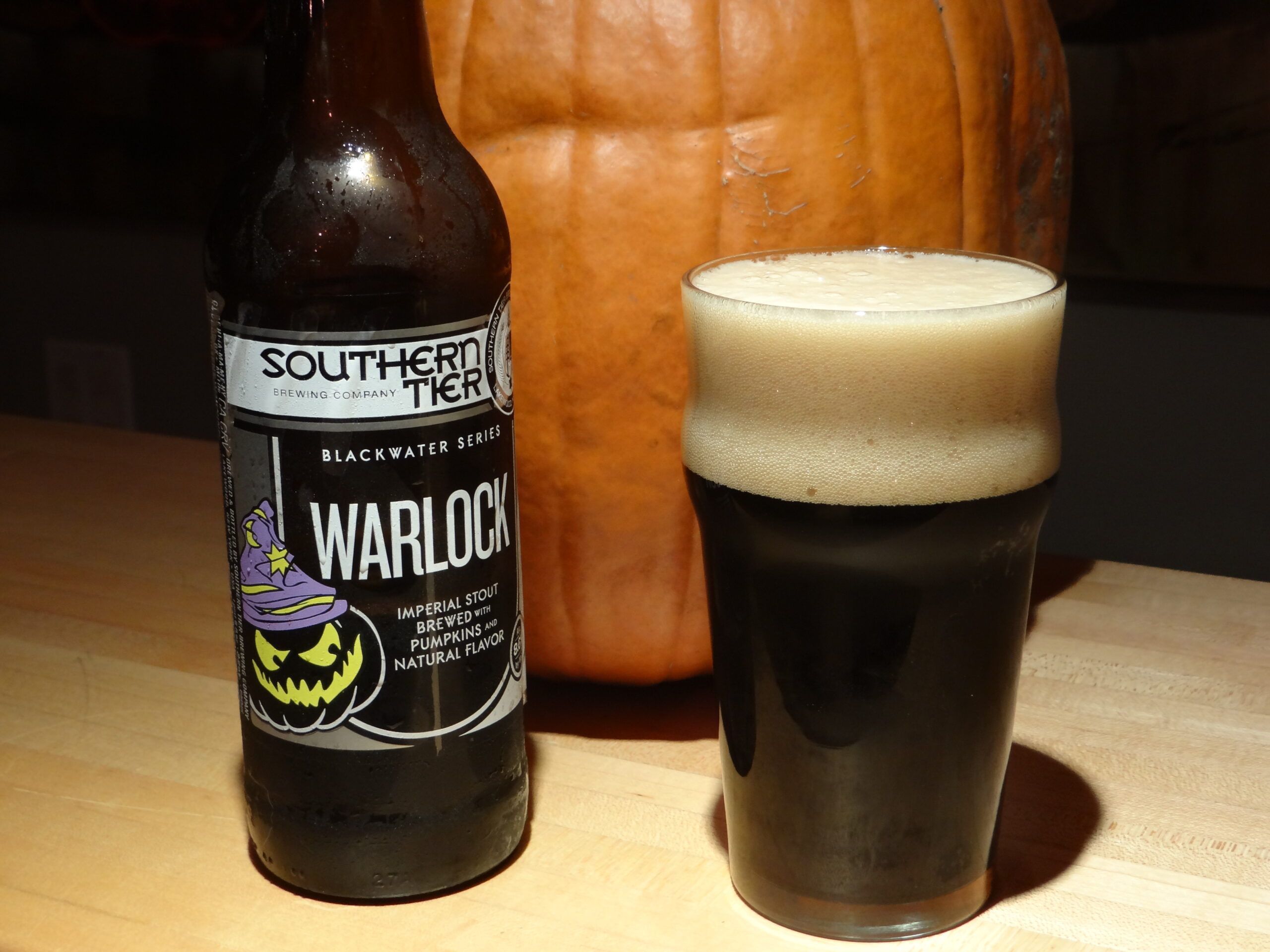 Warlock has a unique beer can design with a new scaled image - Warlock: The Black Magic of Seduction in the World of Pumpkin Beer