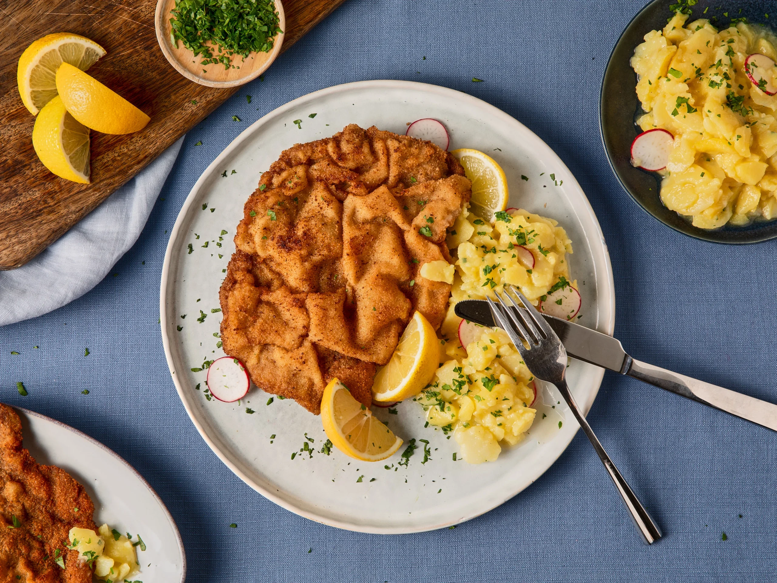 Wiener Schnitzel is a perfect match for this scaled beer - Mühlen Kölsch: The Soul of Cologne in Every Drop of Gold