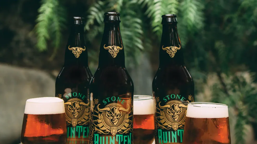RuinTen Triple IPA Beer Bottle