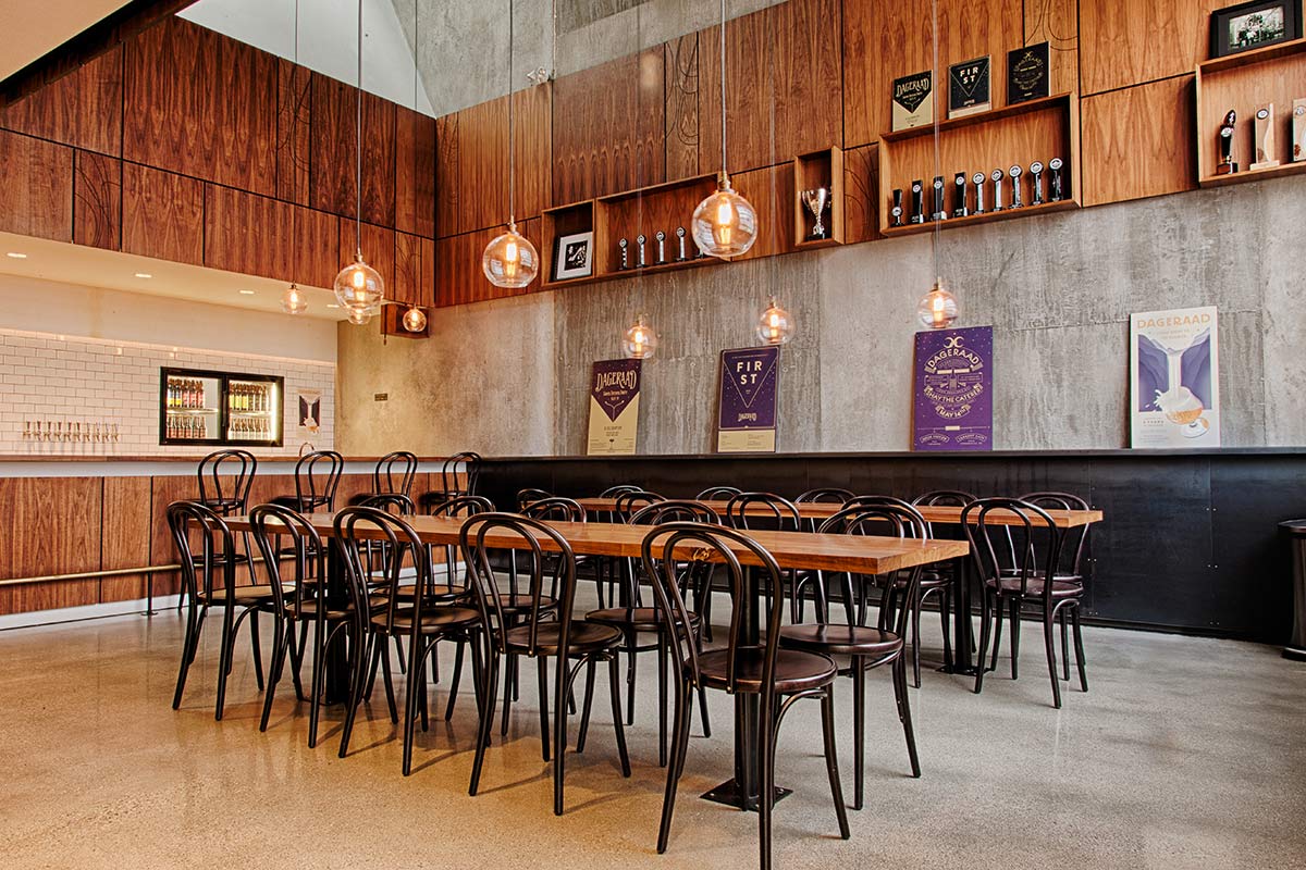 Dageraad Brewing's interior scene - Amber: When Intoxicating Yeast Caresses the Soul