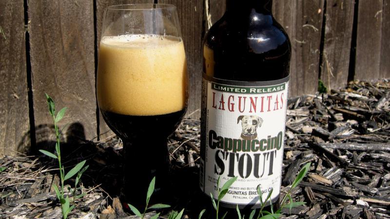 Bottle of Cappuccino Stout Lagunitas