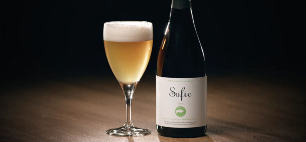 Sofie exquisite beer bottle