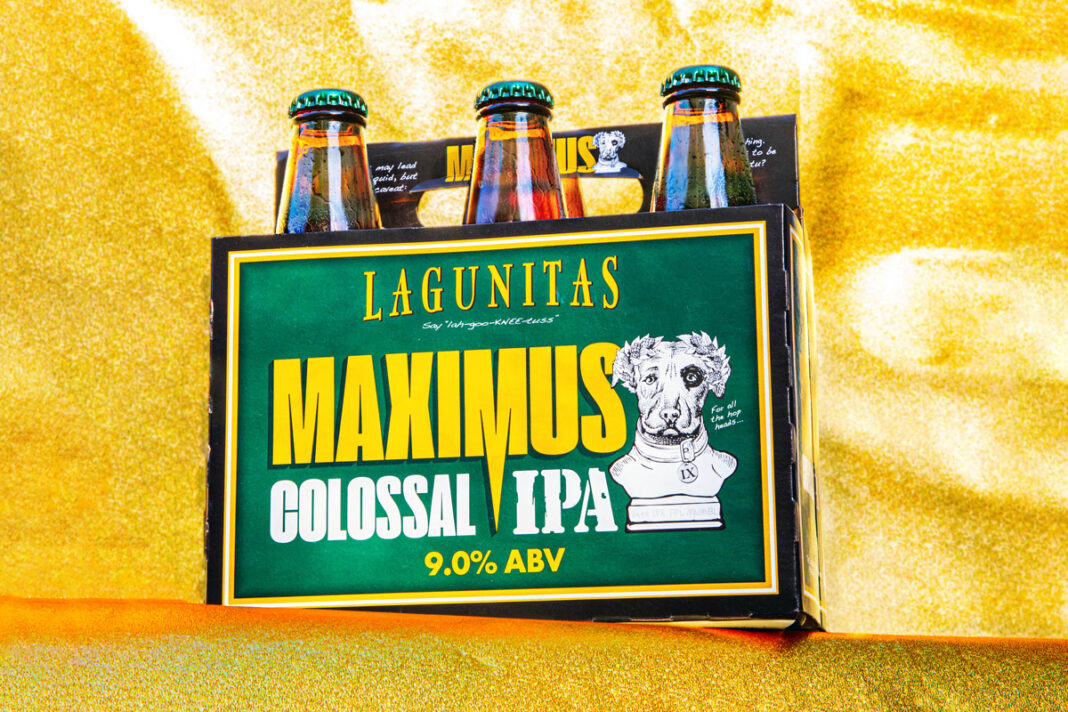 Maximus Colossal IPA horizontal bottle