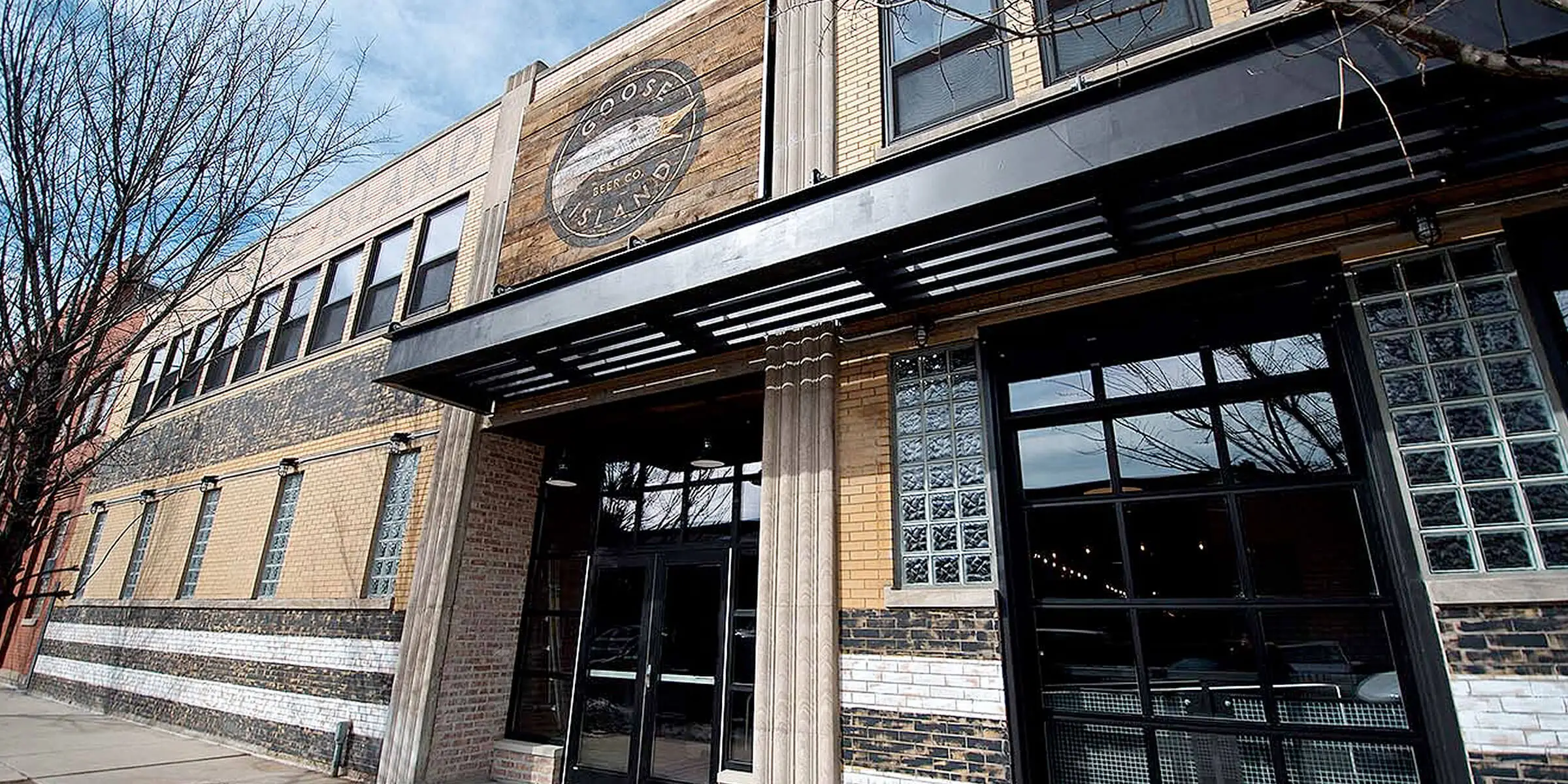 AB Breweries Goose Island Beer Co Locations Fulton Street Exterior 1 Banner - Halia: Sea Breeze, Wooden Barrels, and a Dreamy Love Song