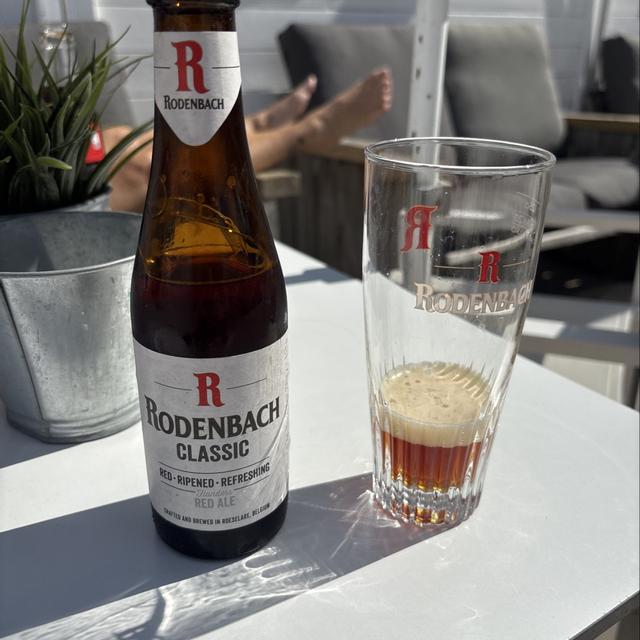 Beer with a warm ruby red color, sparkling like a precious gem of the Red Land of the West - Rodenbach Classic: Red Love Song Resounding From Oak Barrels