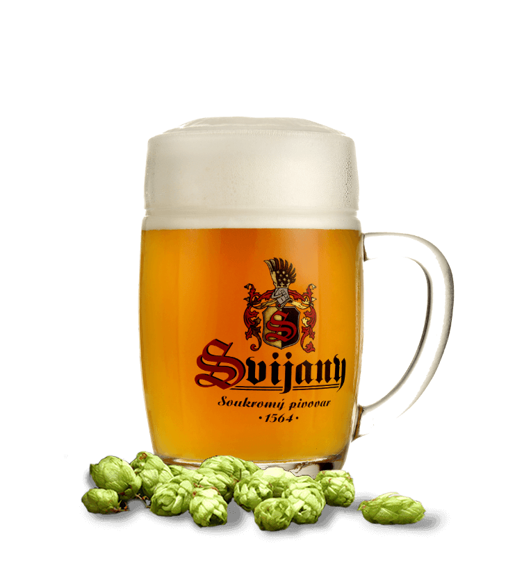 Beer has a warm amber color like rays of sunlight, filtered through the finest Pilsner malts - Svijanský Máz 11%: Pure Liquid Gold of Europe