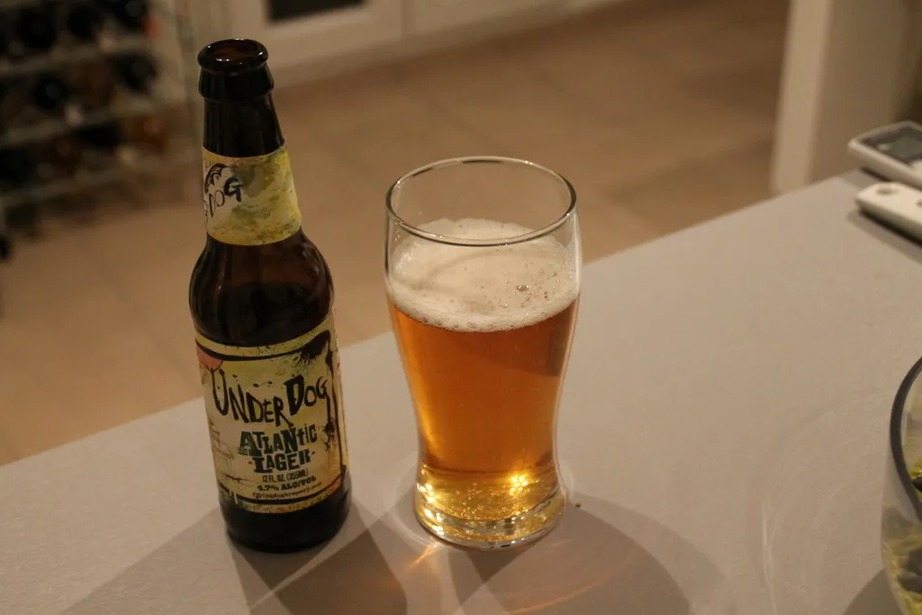 UnderDog Atlantic Lager: Golden Whisper