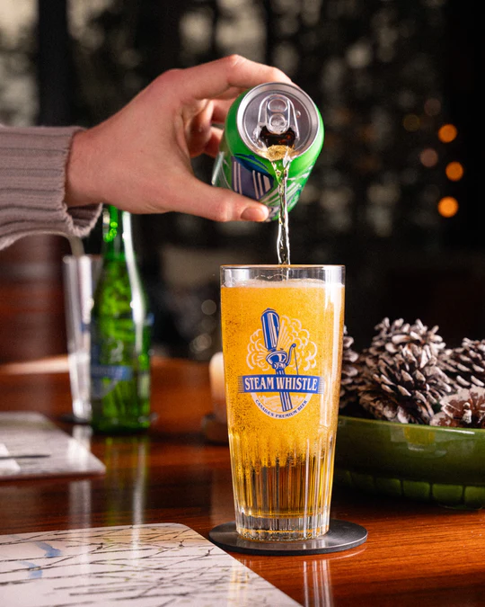 Steam Whistle Pilsner: Steam Whistle and Golden Love Song