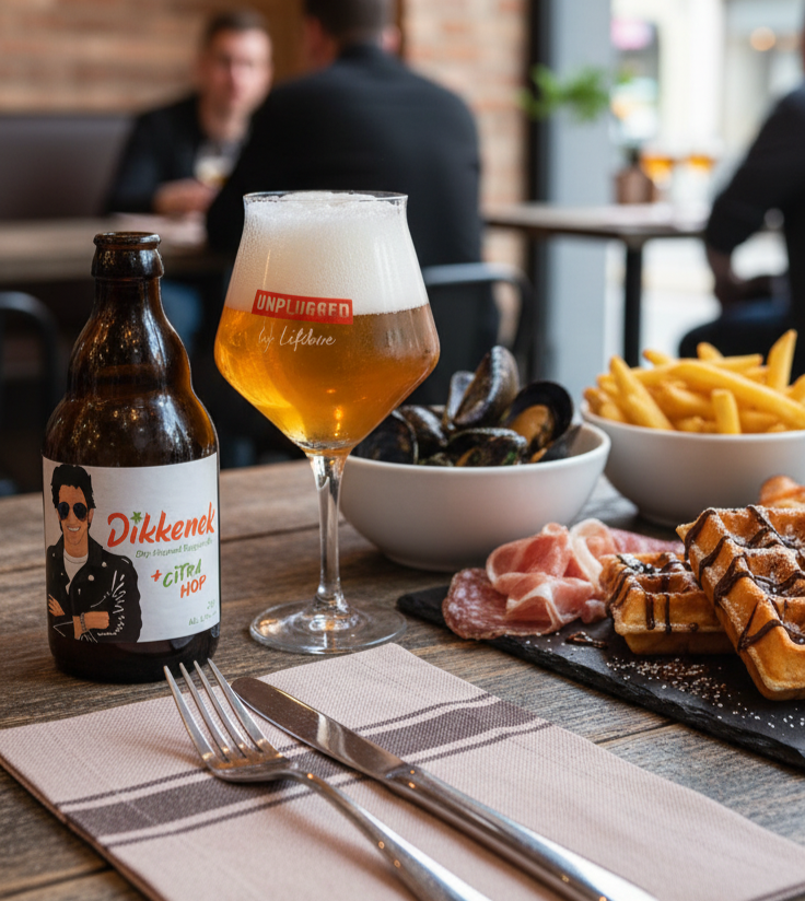 Bia va do an - Dikkenek: The Gentle Rebellion of a Refined Belgian IPA