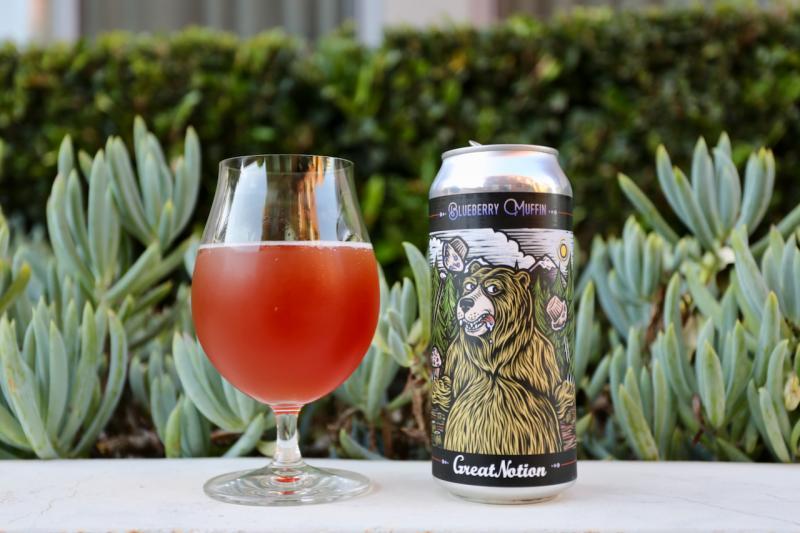 Blueberry Muffin Lost in a Dreamy World with Purple