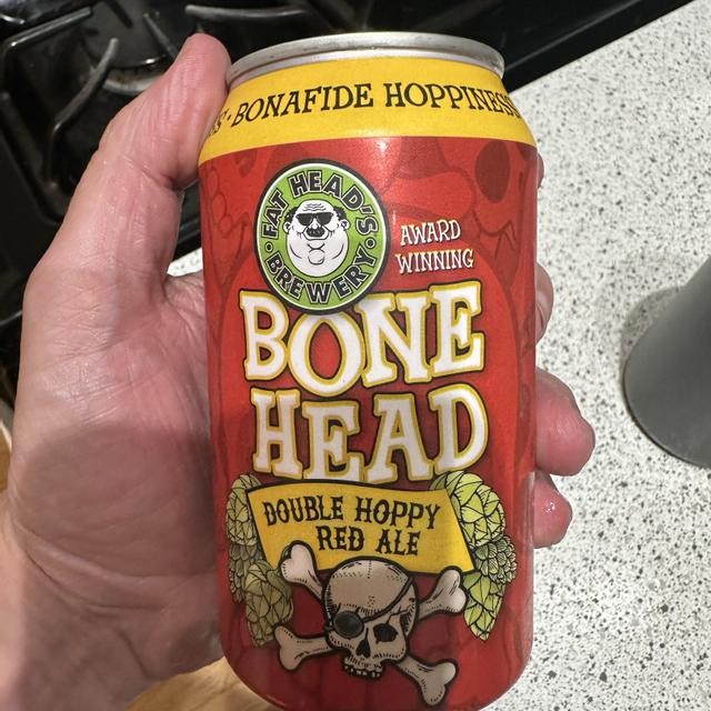 Bone Head Imperial Red has a unique and eye-catching beer can design - Bone Head Imperial Red: A Passionate Love Affair With Taste Buds