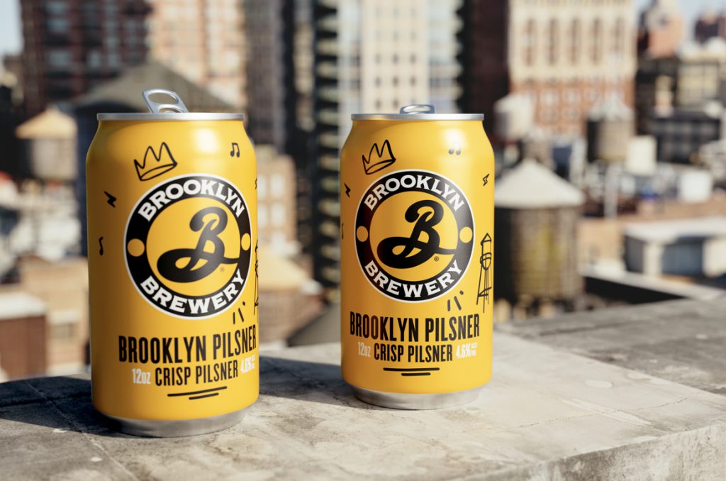 Brooklyn Pilsner has a distinctive golden yellow design that attracts the eye at first sight - Brooklyn Pilsner: A Golden Sense From the Heart of America
