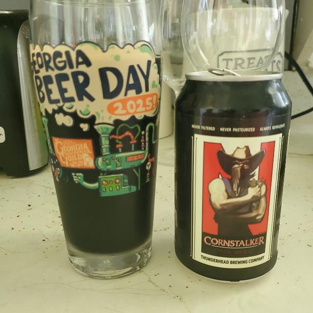 Cornstalker Dark Wheat has a unique design with a hungry face - Cornstalker Dark Wheat: A Rich Soul in the World of Dark Beer