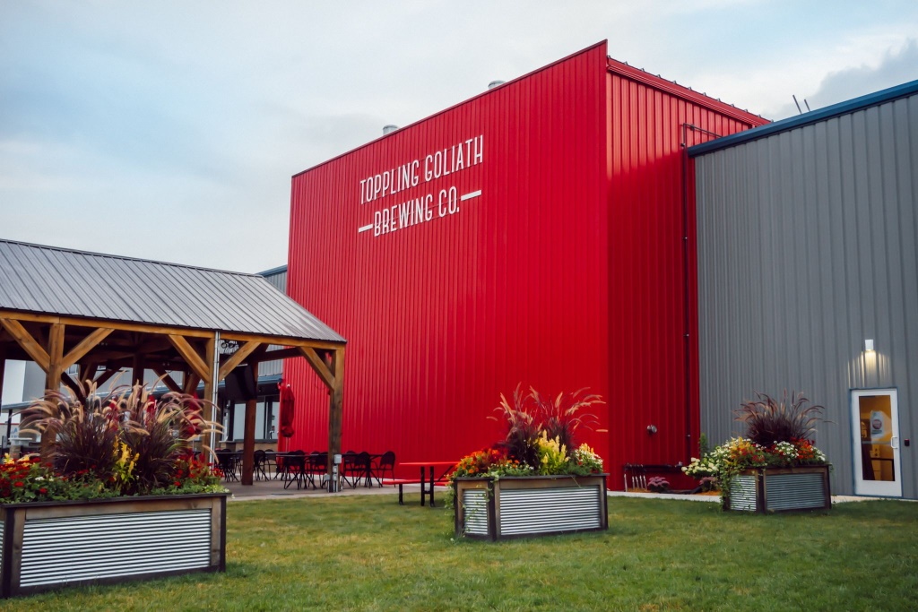Toppling Goliath Brewing Company Exterior Photos - Dorothy's New World Lager: The Sweet Toppling of an Icon