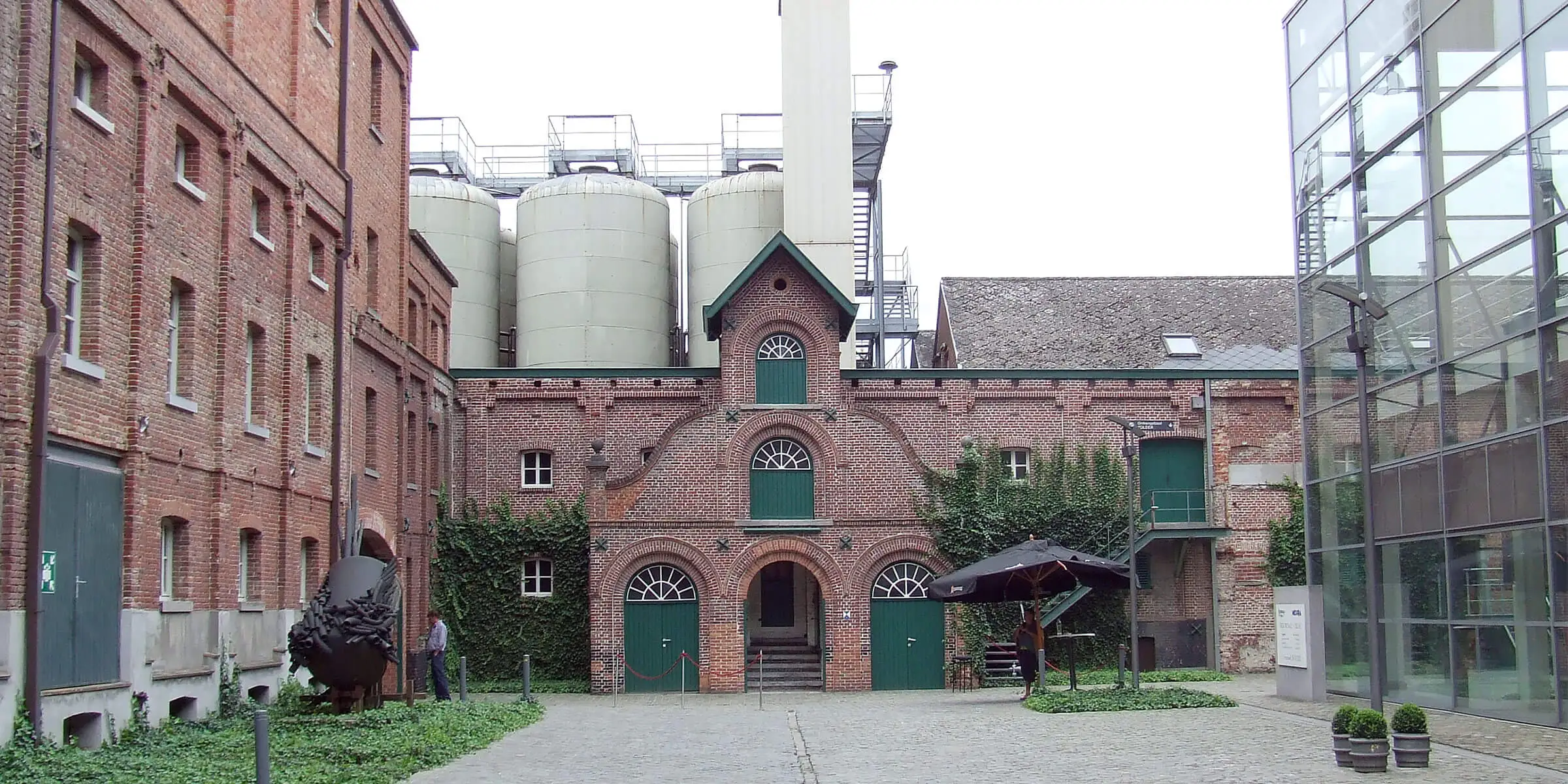 Exterior view of the classic Brouwerij Rodenbach NV brewery - Rodenbach Classic: Red Love Song Resounds From Oak Barrels