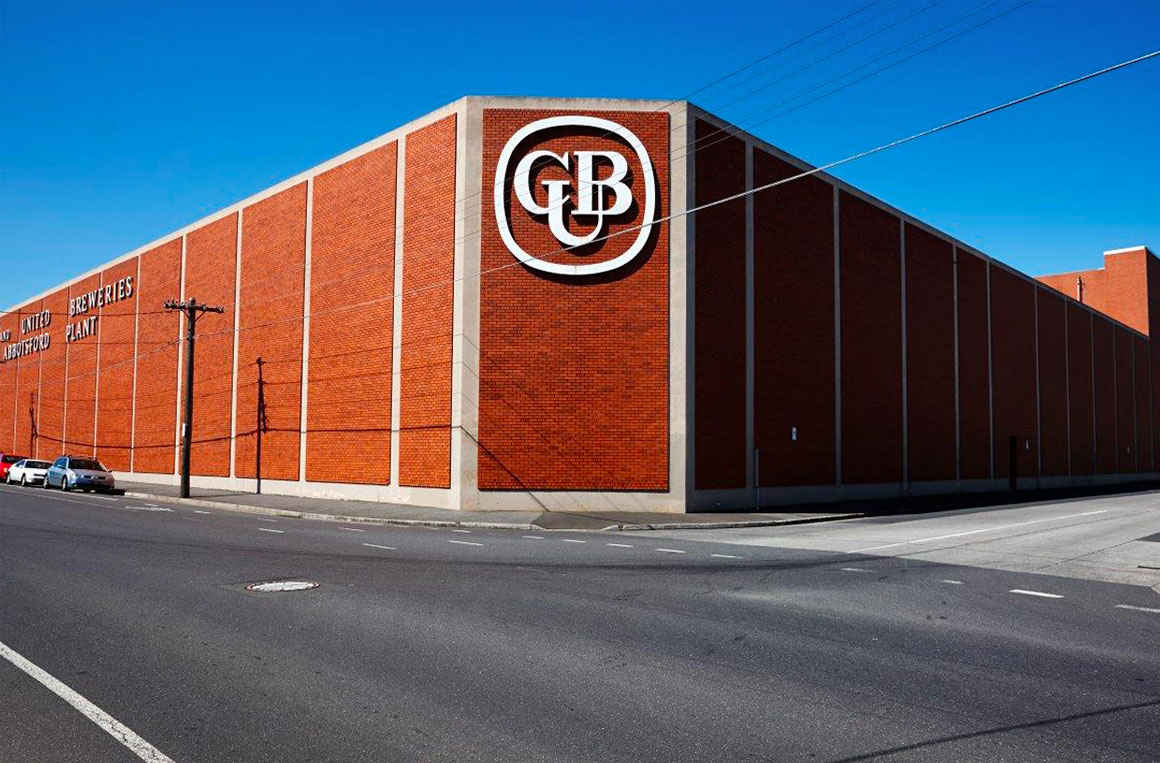 Exterior view of the famous Carlton United Breweries Ltd. brewery - Great Northern: Sweet Taste of the North