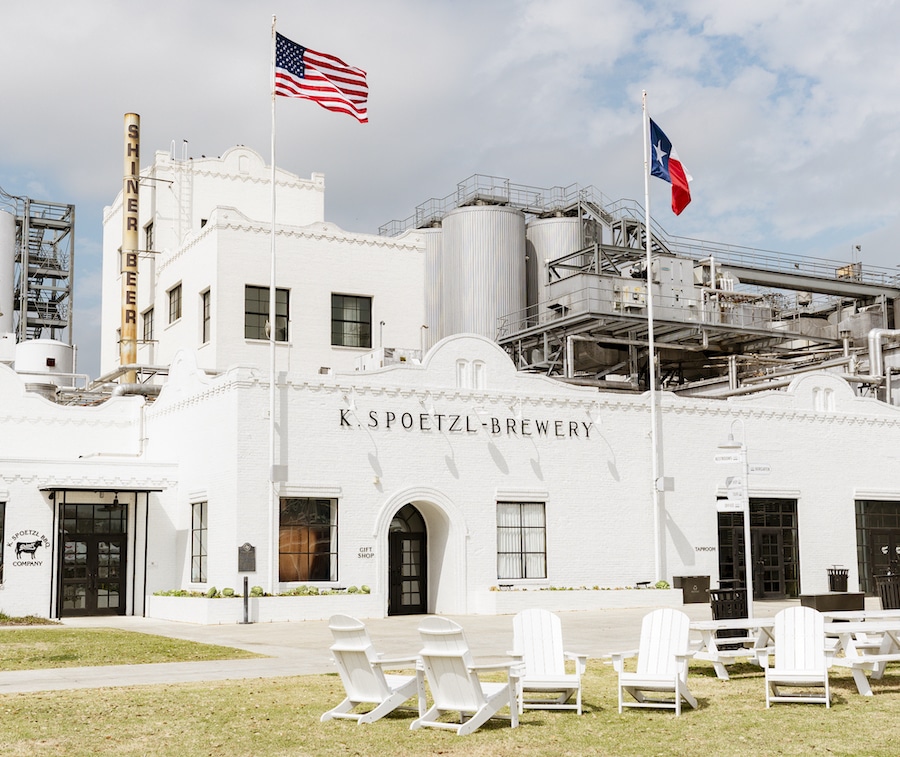 Exterior view of Spoetzl Brewery - Shiner Hefeweizen: Pure Heritage in the Heart of Texas
