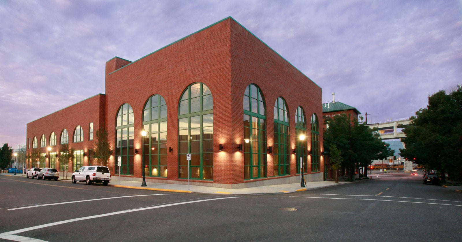 Luxurious view outside Widmer Brothers Brewing Company brewery - Columbia Common: The Essence of Emotional Amber Lager